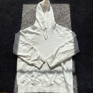 American Eagle Blank White Hoodie